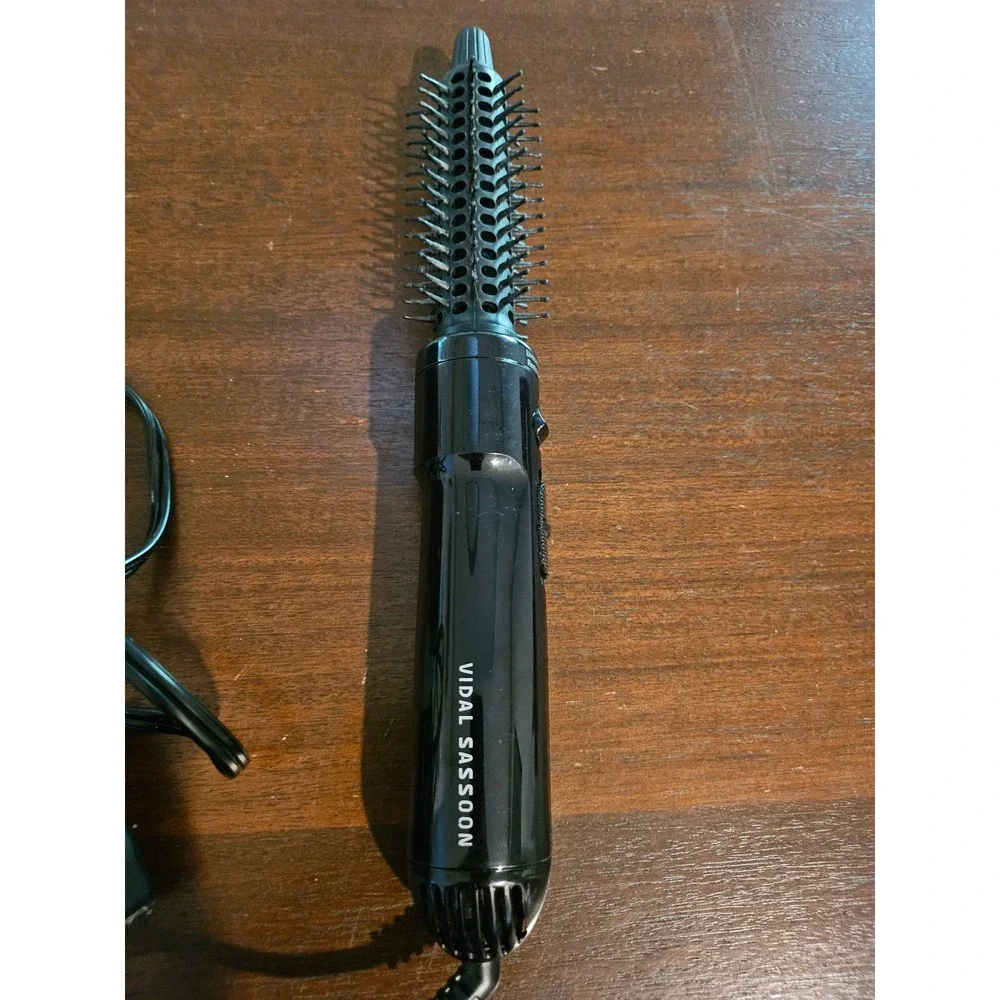 Vidal Sassoon Hot Air Brush Styler Women Black VS433 Curl Release 250W